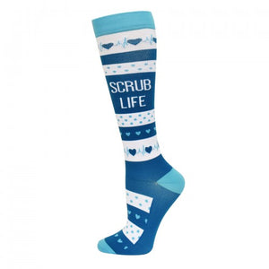 Premium "Scrub Life" Compression Sock