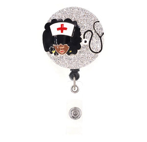 Blinged Badge reels